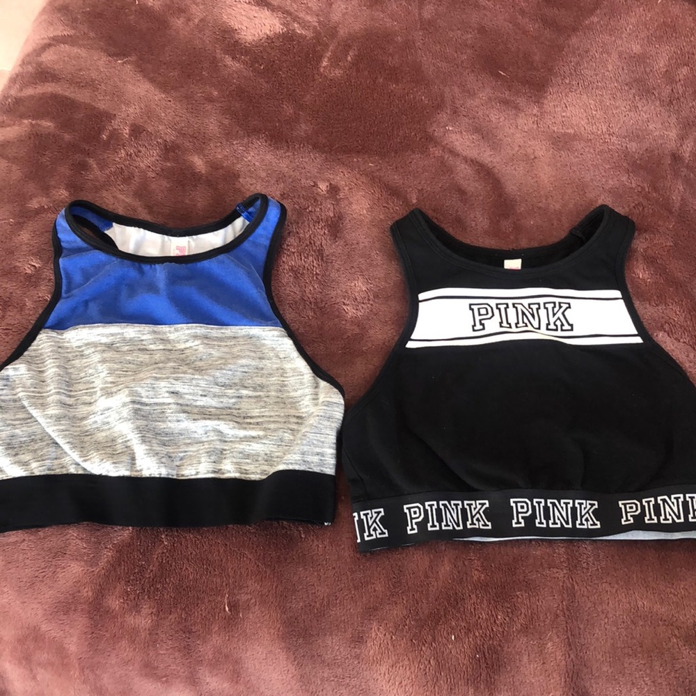 PINK  2 sports bras
